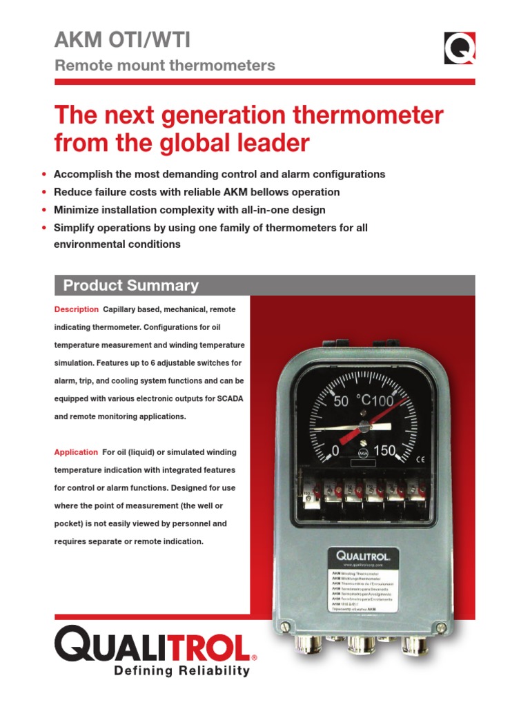 AKM | PDF | Switch | Thermometer