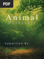 Download Bio Investigatory Project on Animal Husbandry by Mudashir Anam SN342608394 doc pdf