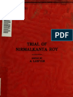 Trial of Nirmalkanta Roy