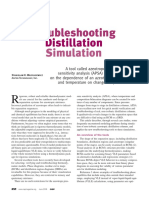 Troubleshooting Distillation Simulation PDF