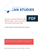 Ren Toward A Normal State To State Relationship