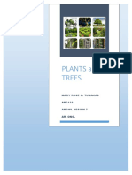 Plants and Trees: Mary Rose G. Tumacas ARC132 Arch'L Design 7 Ar. Ong