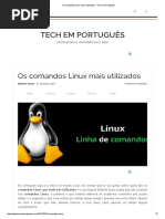 Os Comandos Linux Mais Utilizados - Tech Em Português