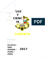 Carpeta Pedagogica de Secundaria 2017