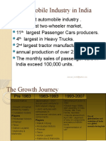 Automobile Industry in India: TH ND TH TH ND