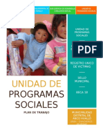 Plan de Trabajo Desarrollo Social Marzo 2017