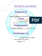 Tarea IV Educacion Artisitca