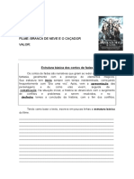 Trabalho de Optl - 8º Ano - Filme Branca de Neve e o Caçador