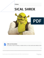 Libreto Musical Shrek