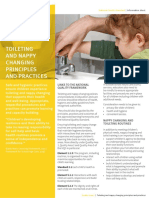 Toileting and Nappy Changing Principles and Practices: Quality Area 2