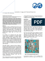 SPE - 101674 Simulation of Gas Oil Displacements in Vuggy and Fractured Reservoirs