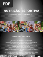 Dra Yana Glaser - Aula Nutrição Esportiva Básica