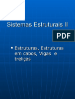 Estruturas II: Cabos, Vigas e Treliças