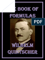 Wilhelm Quintscher - The Book of Formulas PDF