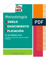 Metodología MCA para el desarrollo de aprendizajes significativos