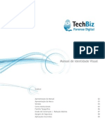 Manual de Aplicação de Marca - TechBiz Forense Digital