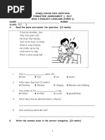 English Year 1 (Textbook) | PDF