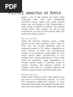 Download PESTEL Analysis of Apple by Habib Memon SN342664801 doc pdf