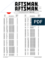 Lista de Caja Craftsman