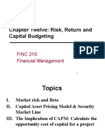 FM 8th Edition Chapter 12 - Risk and Return