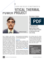 UF and RO for Recovery and Reuse of Wastewater in Thermal Power Project...by Bhaskar Sengupta, Development Consultants (DC)