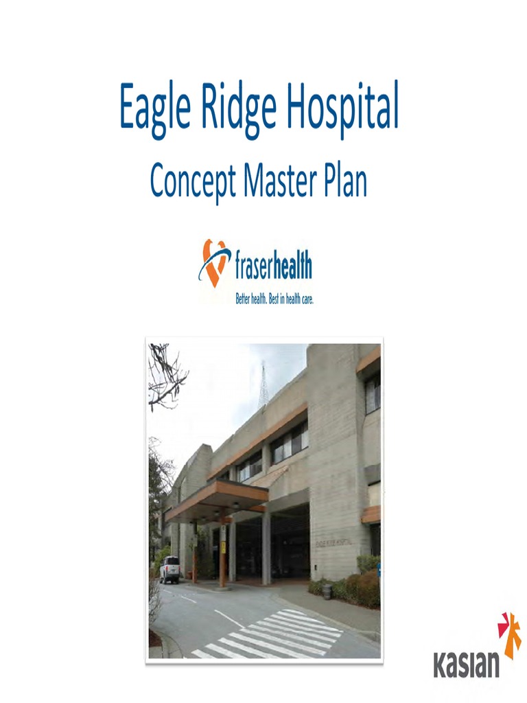 Elrid H Itl Eagle Ridge Hospital G G P Concept Master Plan Concept Master Plan PDF Land Lot
