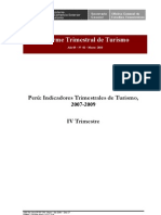 Informe Trimestral Turismo