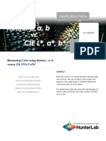 Duplicate of An 1005 Hunterlab Vs Cie Lab PDF