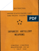 Japanese Artillery Weapons Bulletin No. 152-45