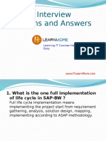SAP MM Interview Questions and Answers: Learning IT Courses Has Never Been This Easy