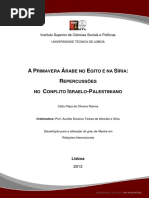 A Primavera Árabe No Egipto e Na Síria