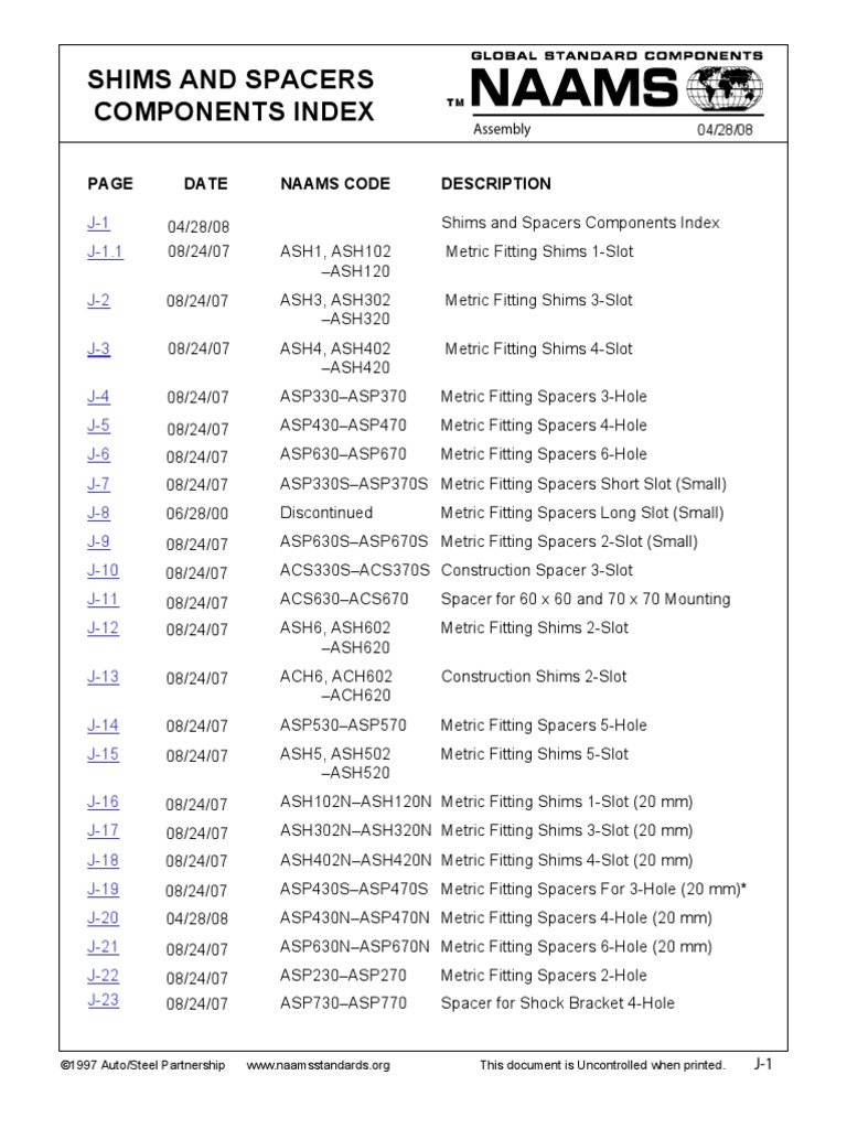 Shim Spacer Engineering Tolerance Rolling (Metalworking)
