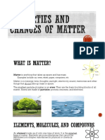 Properties and Changes of Matter PP