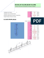 Perencanaan Balok Kolom Pada Elemen Struktur Rafter DG Pengaku Badan