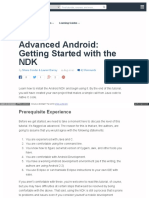 Advanced Android Getting Started