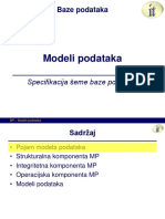3 BP Modeli Podataka