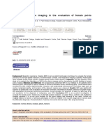 Magnetic Resonance Imaging in the Evaluation of Female Pelvis