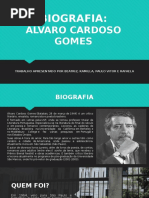 Biografia de Álvaro Cardoso Gomes
