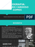 Biografia de Álvaro Cardoso Gomes