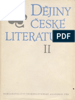 Dějiny České Literatury II