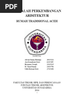 Download Makalah Perkembangan Arsitektur Rumoh Aceh by Ryan Fauzan SN342694898 doc pdf