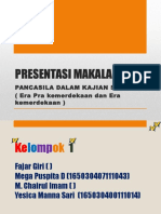 Presentasi Makalah Pancasila