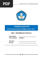 Download 2 RPP Kelas 3 Tema 2 Perkembangan Teknologi by subhan SN342697624 doc pdf