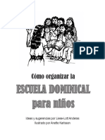 Cómo Organizar La Escuela Dominical