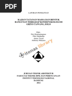 Download Kajian-tatanan-massa-bentuk-bangunan-thdp-konsep-ekologi-Griyo-Tawang1pdf by AndikaArifiansyah SN342702789 doc pdf