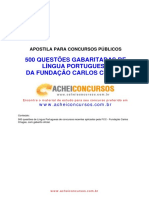500 Questões de Língua Portuguesa FCC com Gabarito.pdf