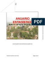 Anuario Estadístico de Tuluá 2013