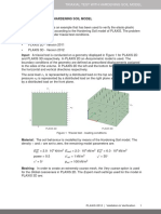Triaxial Test With Hardening Soil Model PDF