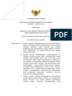 Perda RTRW Provinsi Papua Barat (Versi Terakhir Di Biro Hukum)