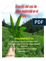 Legalización Del Uso de Marihuana Medicinal - Perú.dr